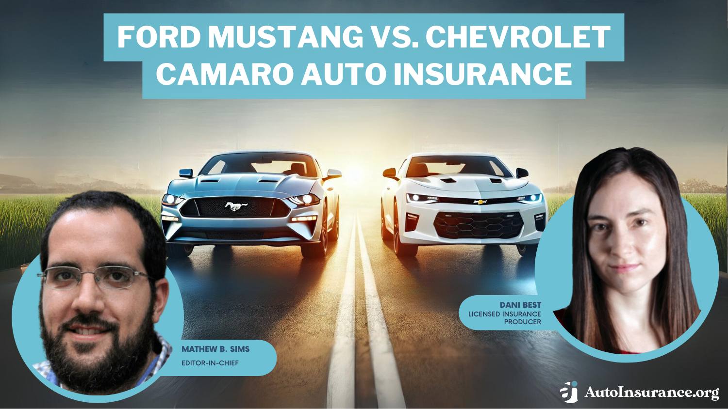 Ford Mustang vs. Chevrolet Camaro Auto Insurance (2024)