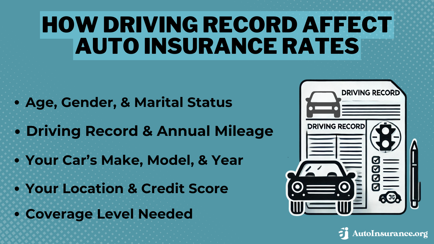 How Driving Record Affect Auto Insurance Rates: How to Get Auto Insurance Without a License