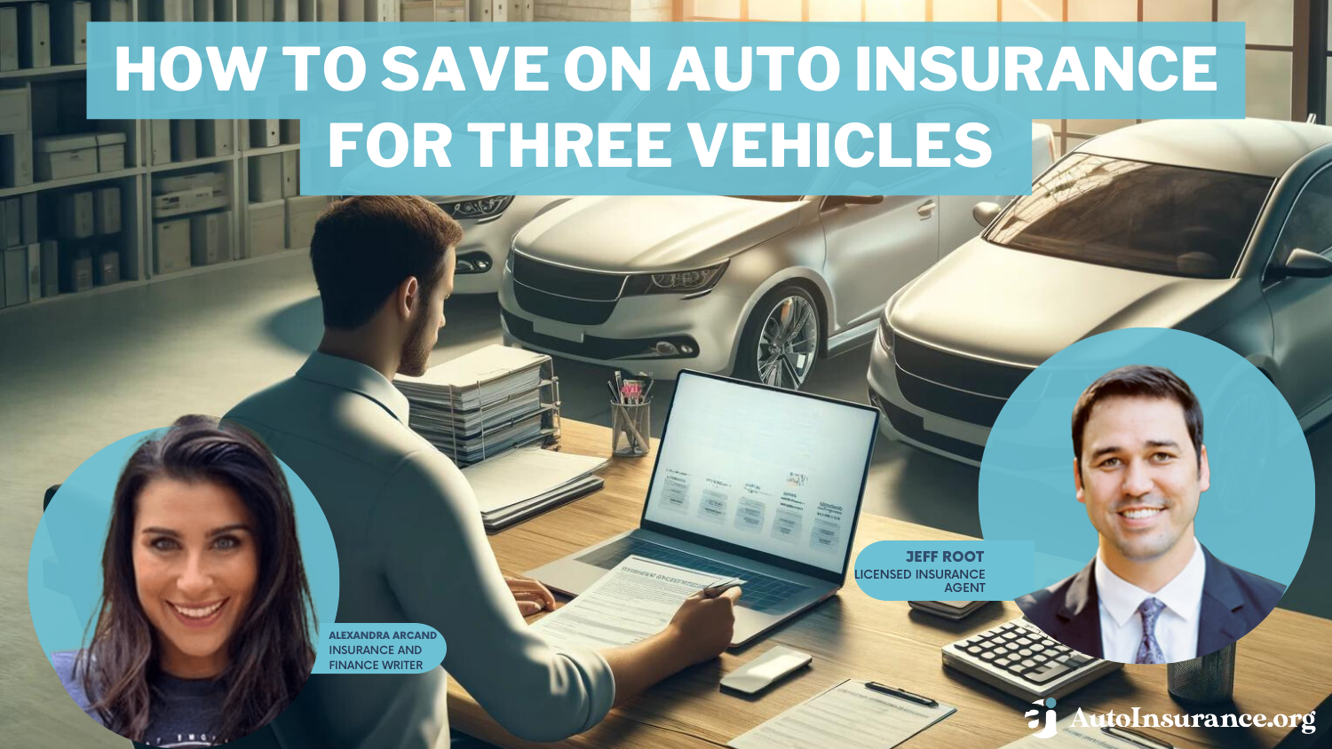 How to Save on Auto Insurance for 3 Vehicles in 2024 (4 Easy Steps)