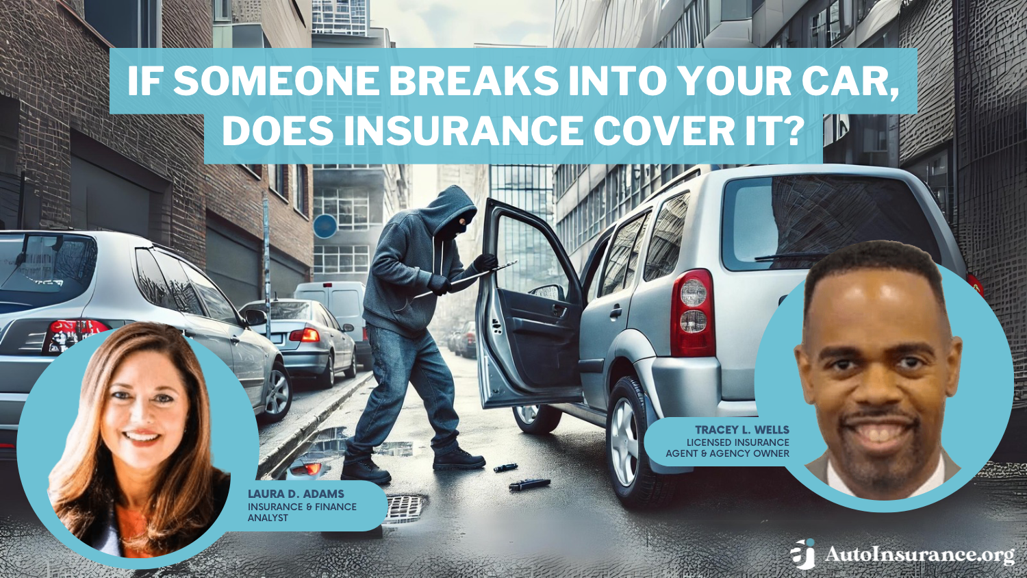 If someone breaks into your car, does insurance cover it?