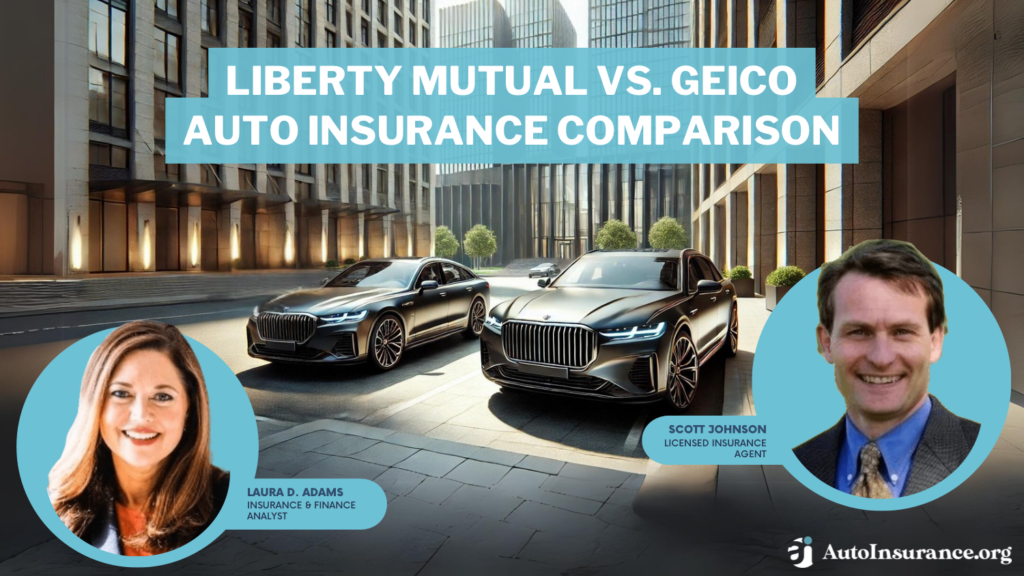 Liberty Mutual vs. Geico auto insurance Comparison