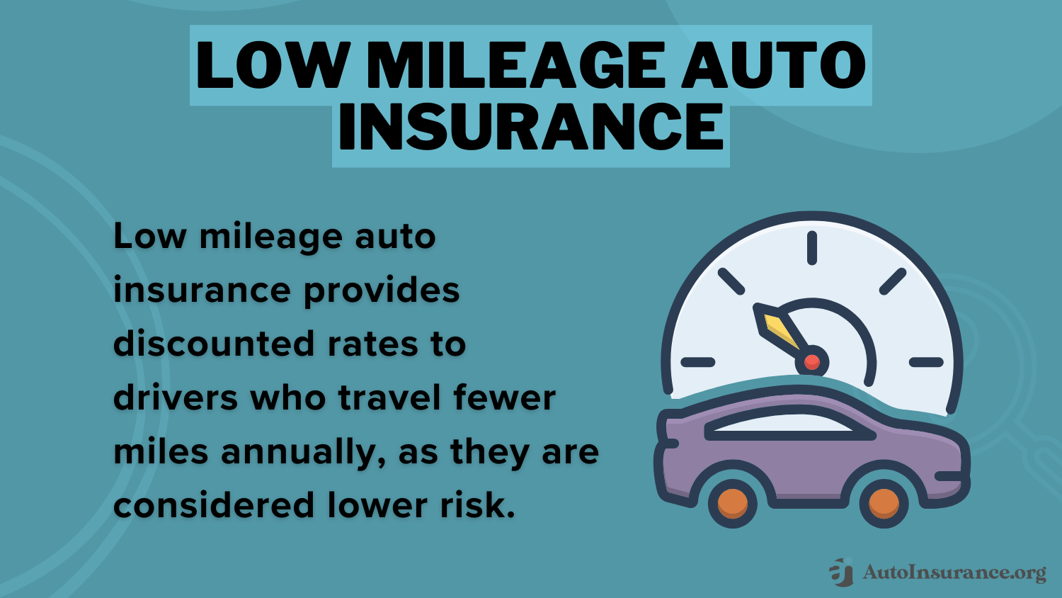 Low Mileage Auto Insurance: Best Caldwell, Texas Auto Insurance