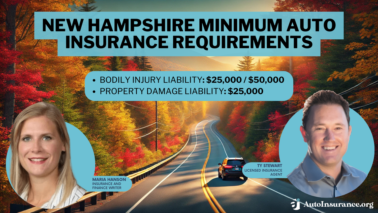 New Hampshire Minimum Auto Insurance Requirements for 2024 (See What NH Requires Here!)