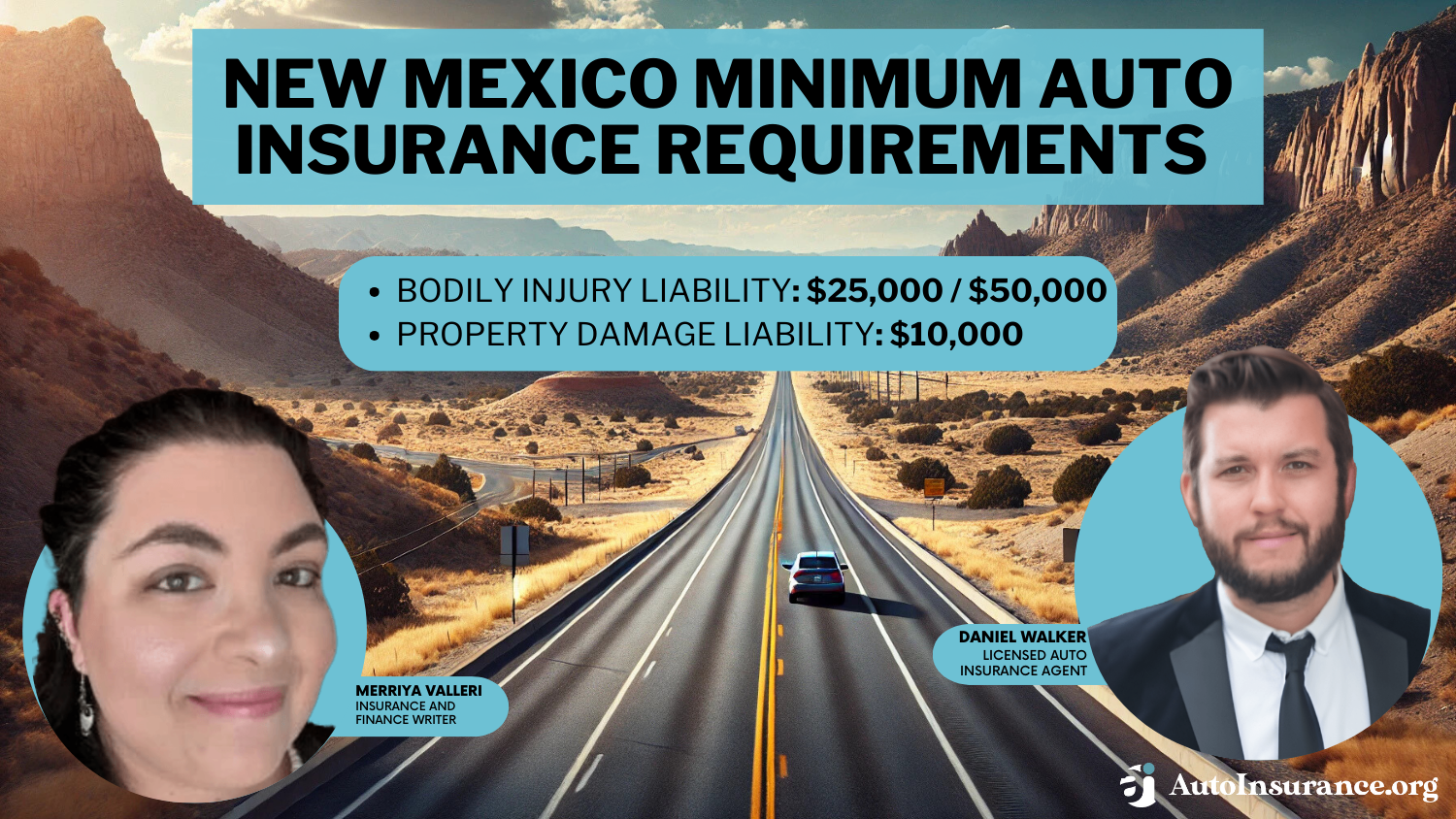 New Mexico Minimum Auto Insurance Requirements for 2024 (NM Mandated Coverage)