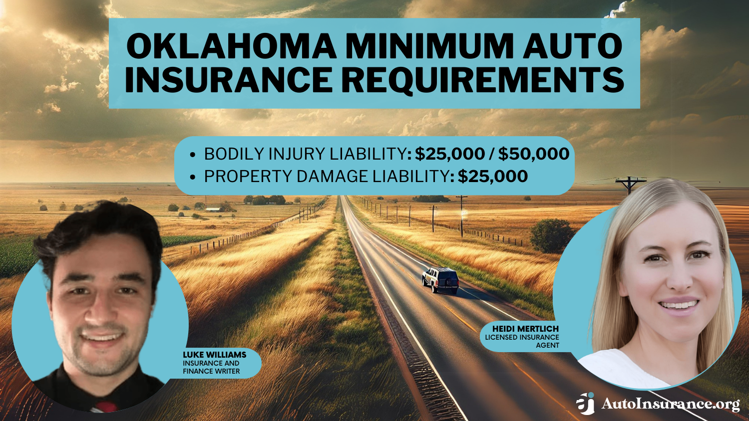 Oklahoma Minimum Auto Insurance Requirements for 2024 (What Drivers in OK Need)