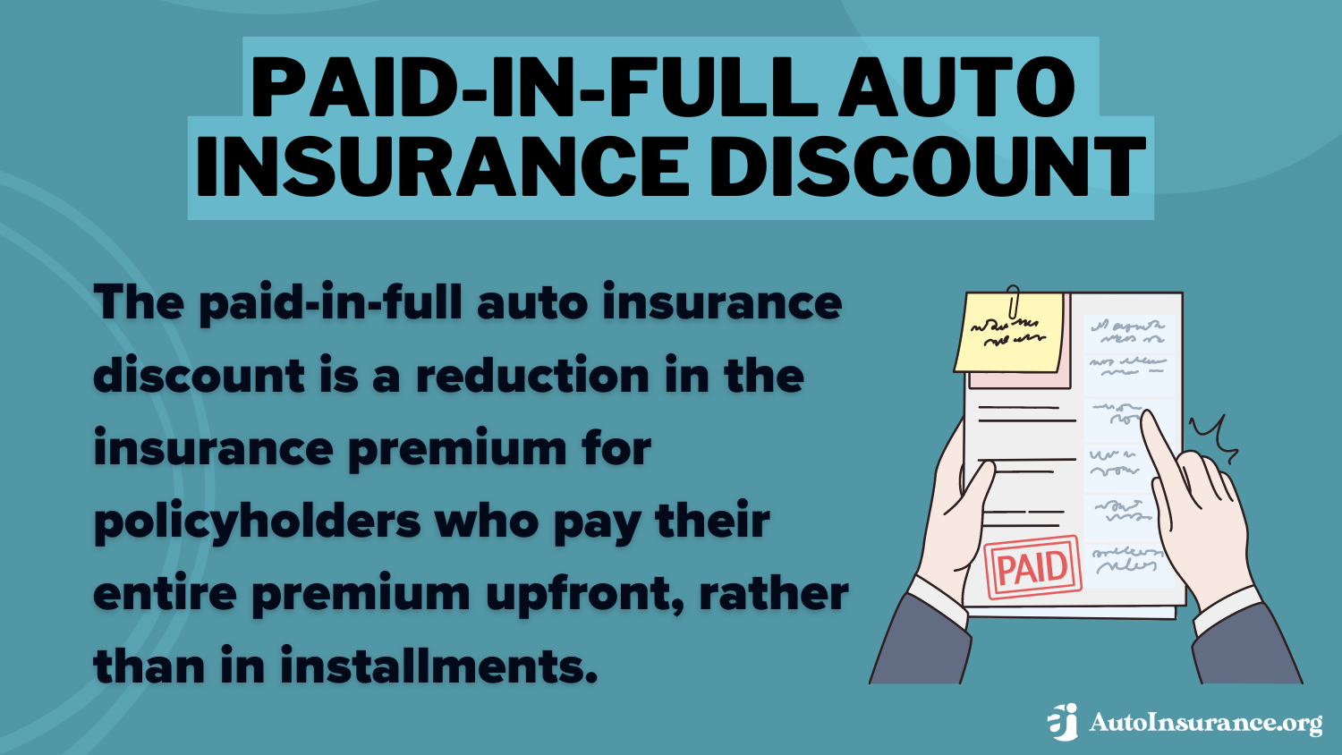 Best Auto Insurance Discounts: Paid in Full Auto Insurance Discount