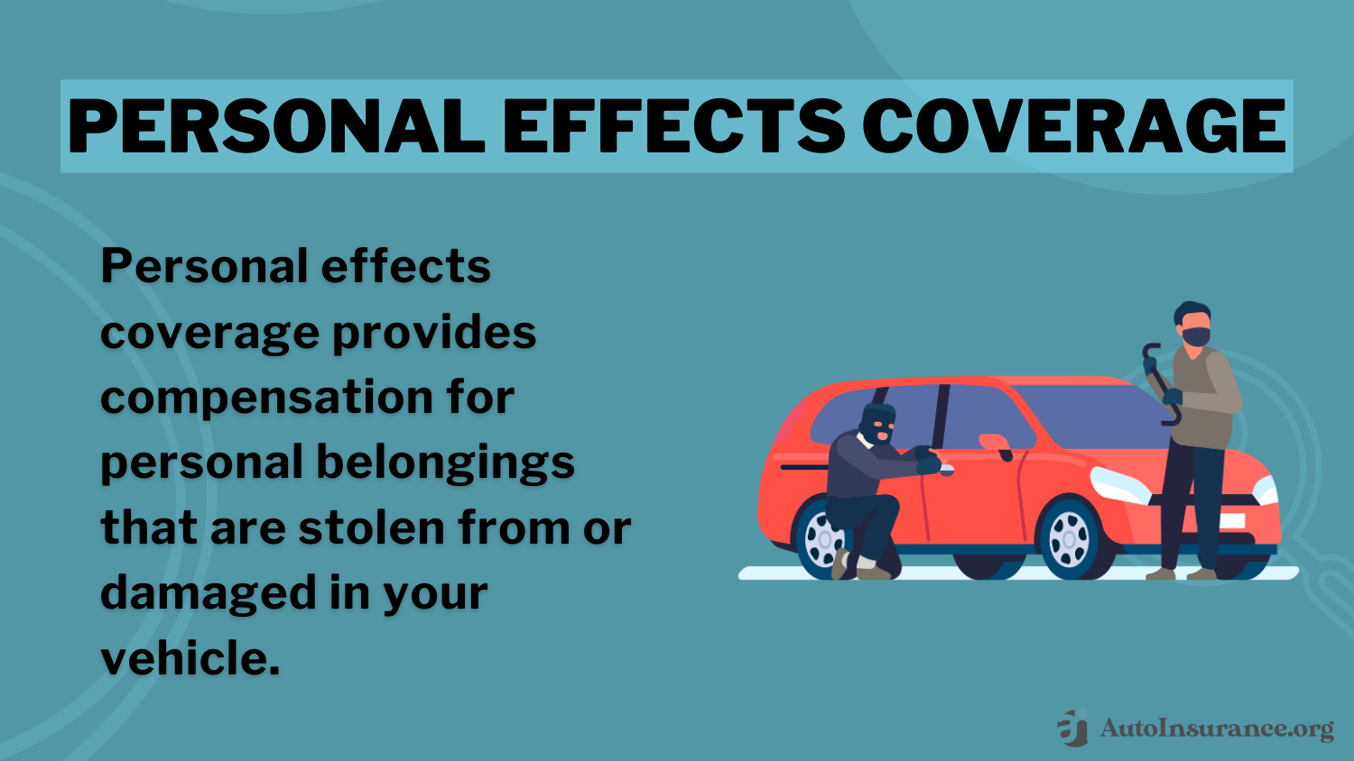 Best Florissant, Missouri Auto Insurance: Personal Effects Coverage