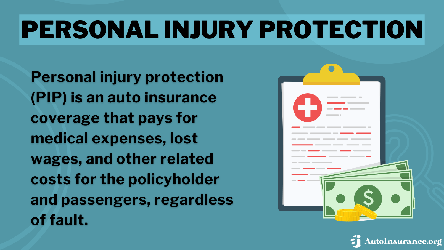 Best Fort Lauderdale, Florida Auto Insurance: personal injury protection definition card