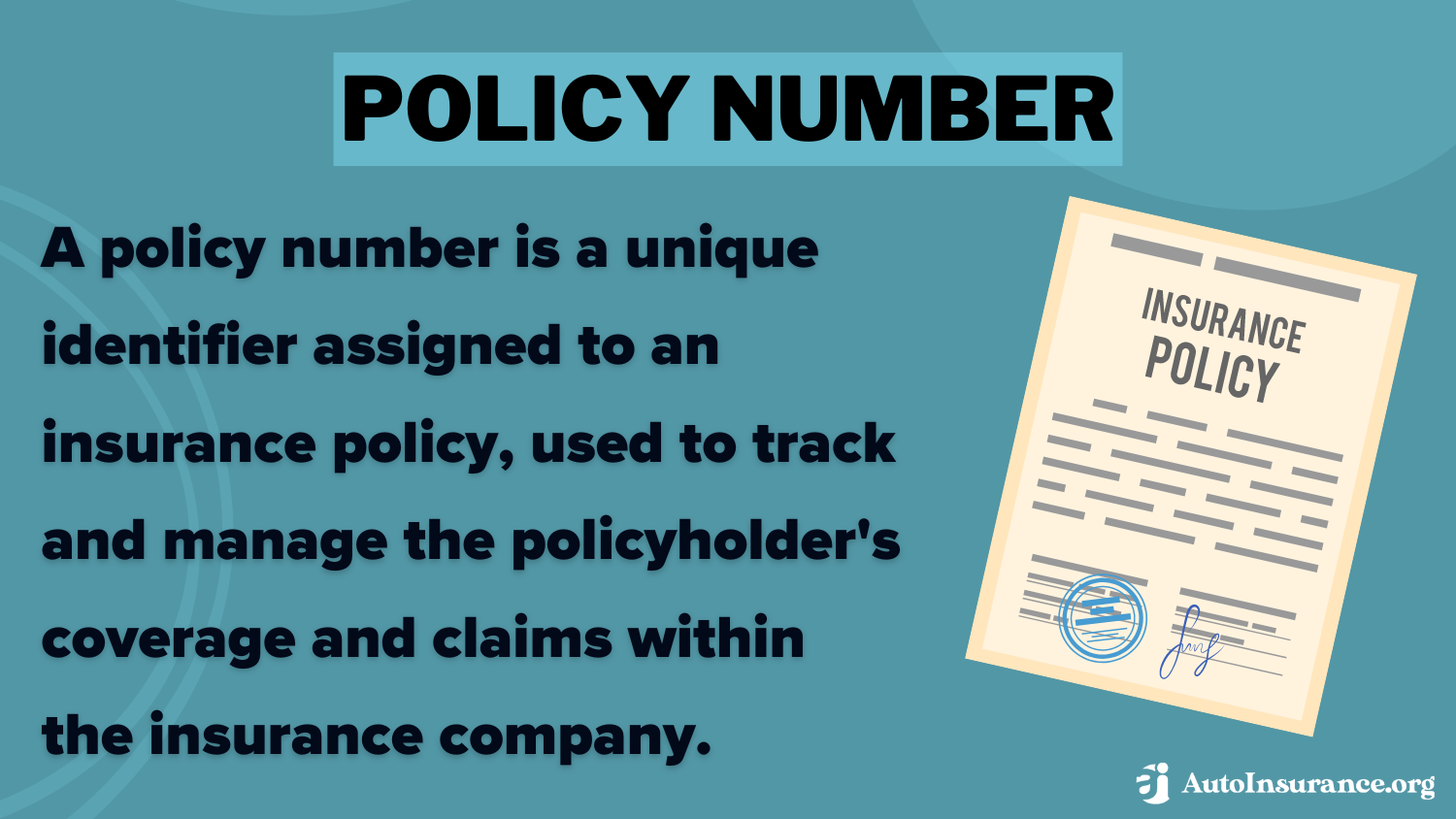 Policy Number Definition Card: How to Cancel Esurance Auto Insurance 