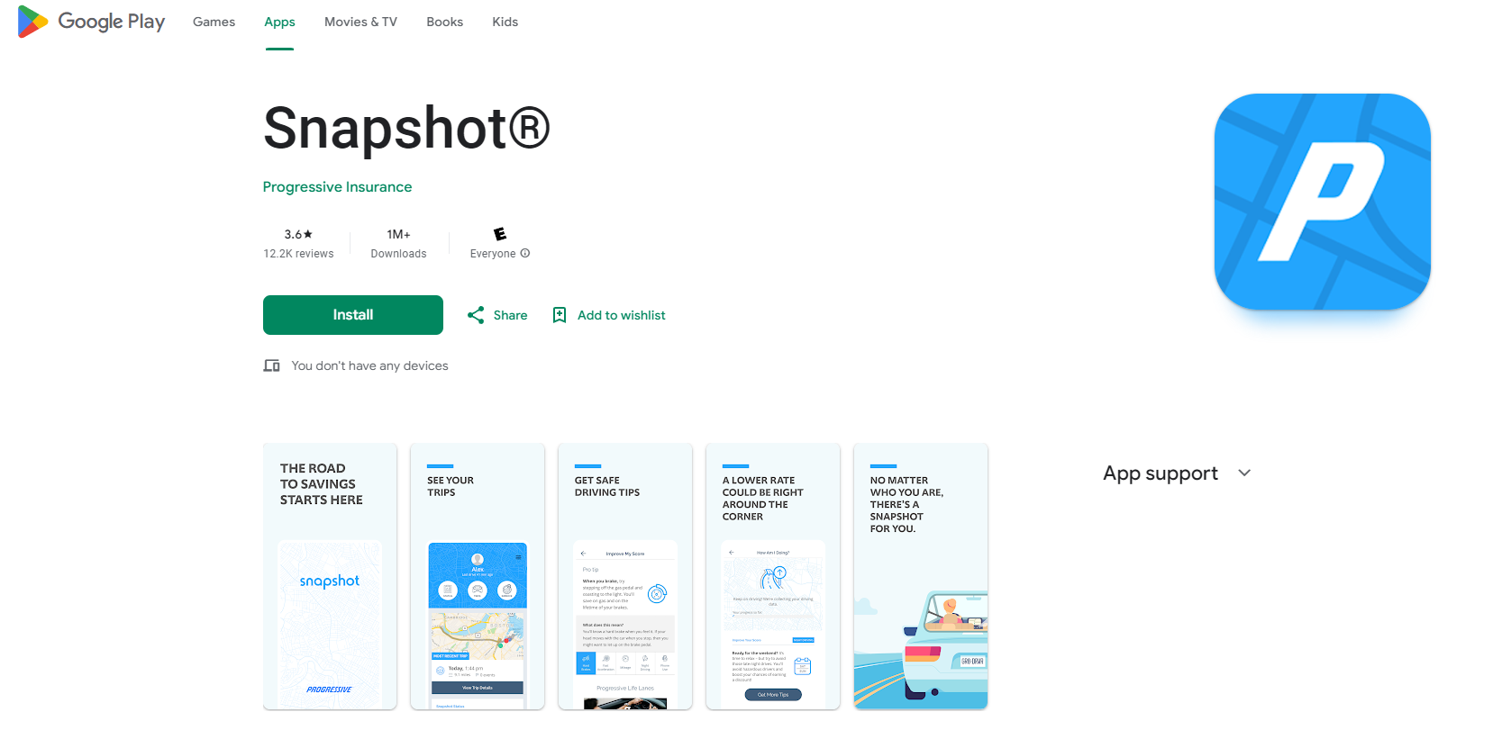 Progressive Snapshot Review: Snapshot Mobile App Google Play