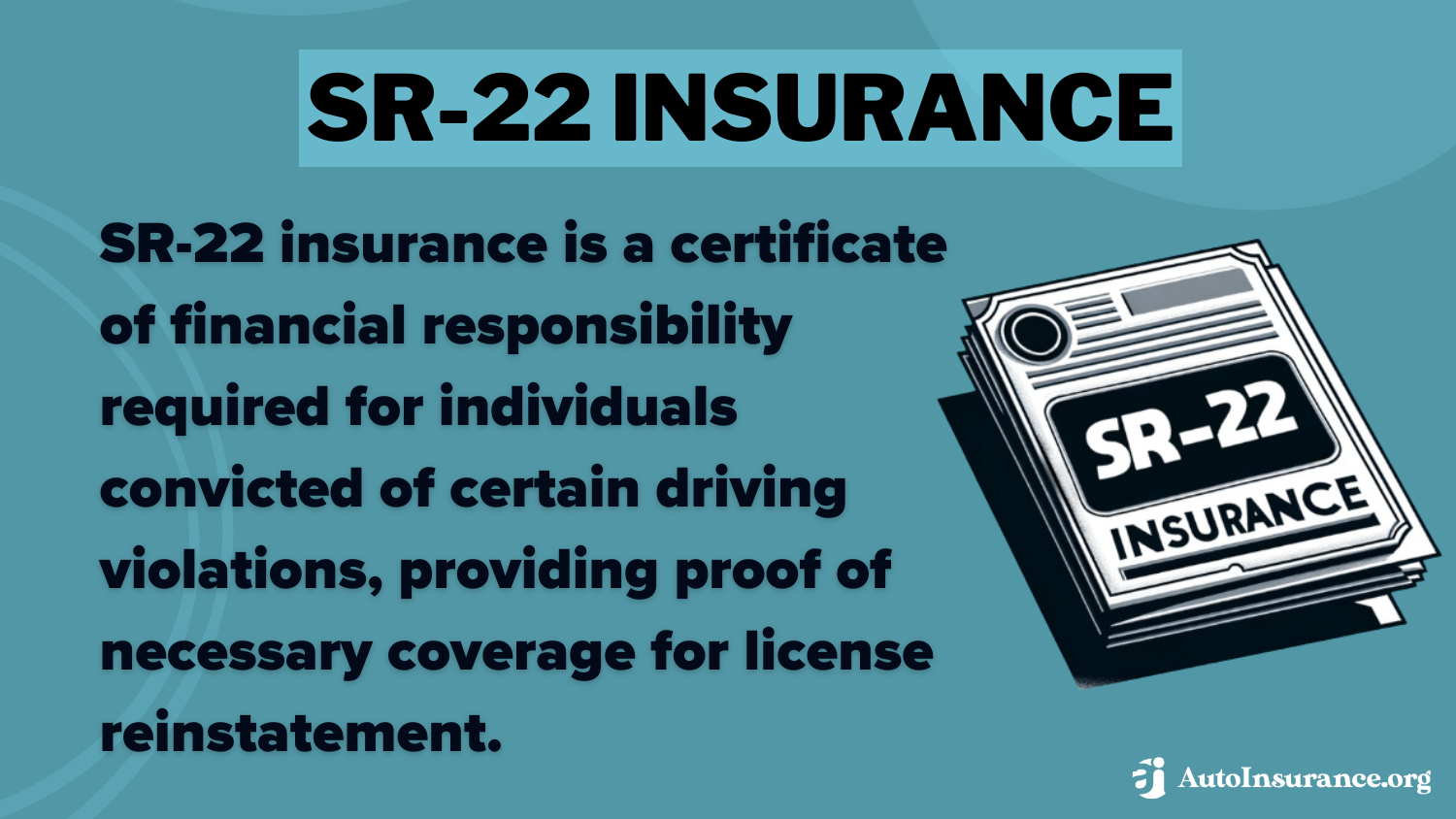 SR-22 Insurance Definition Card: How to Get Insurance for a Car Not in Your Name