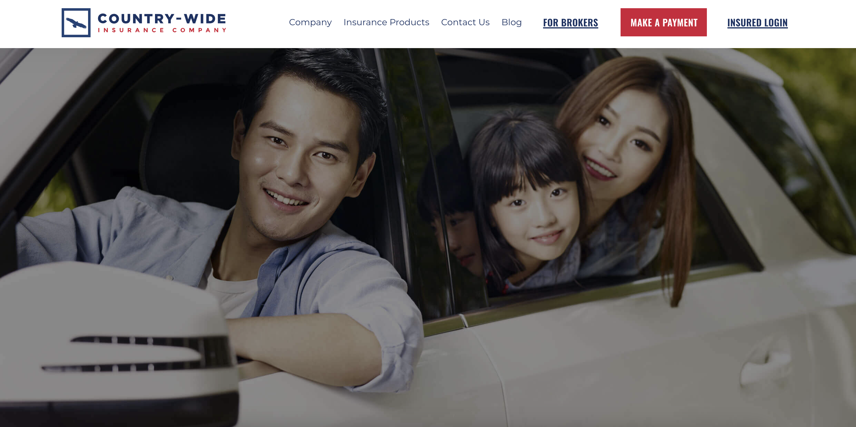 Provider Screenshot: Country-Wide Auto Insurance Review 