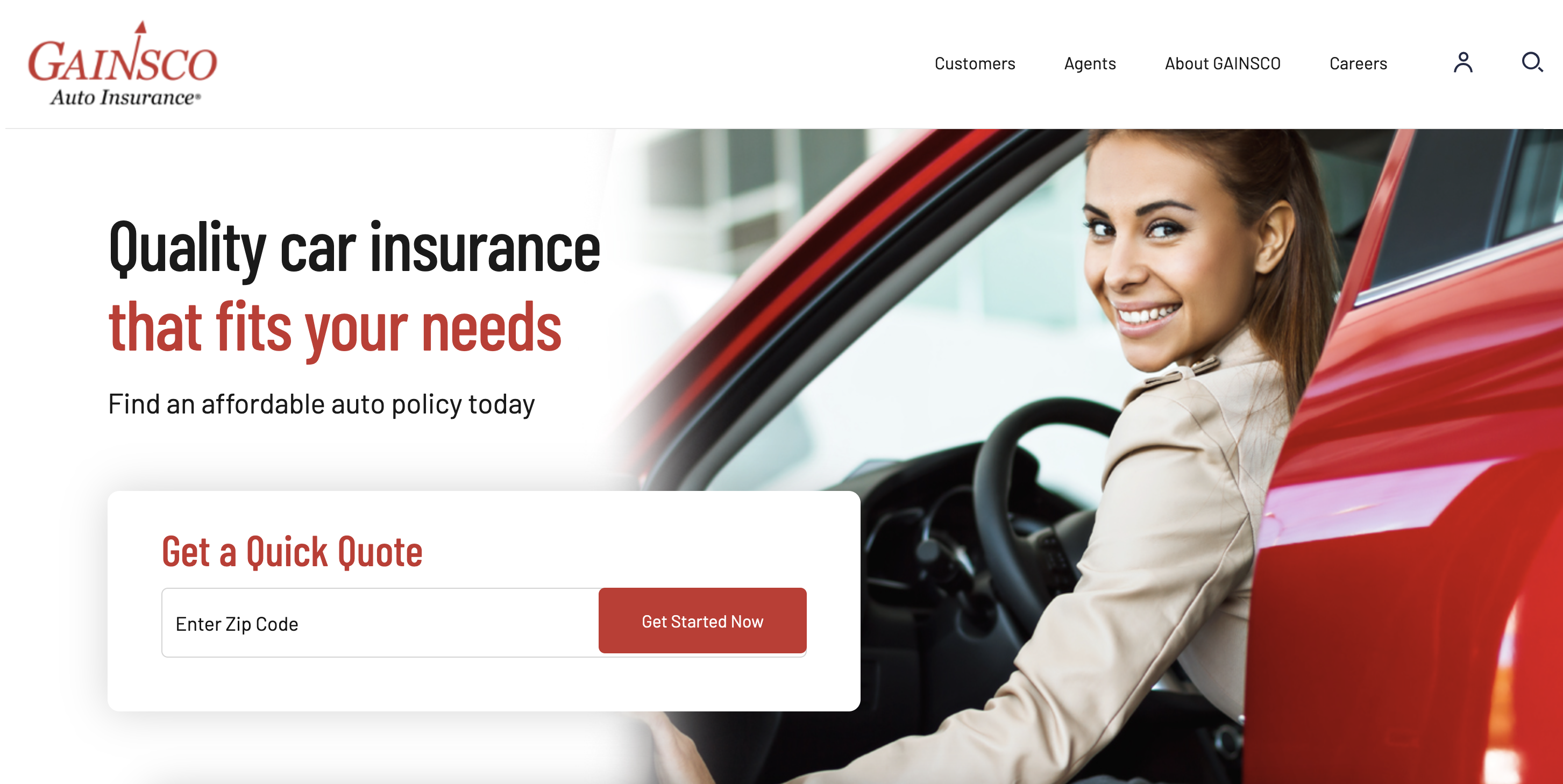 Provider Screenshot: MGA Auto Insurance Review 