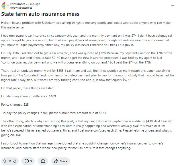 AAA vs. State Farm Auto Insurance