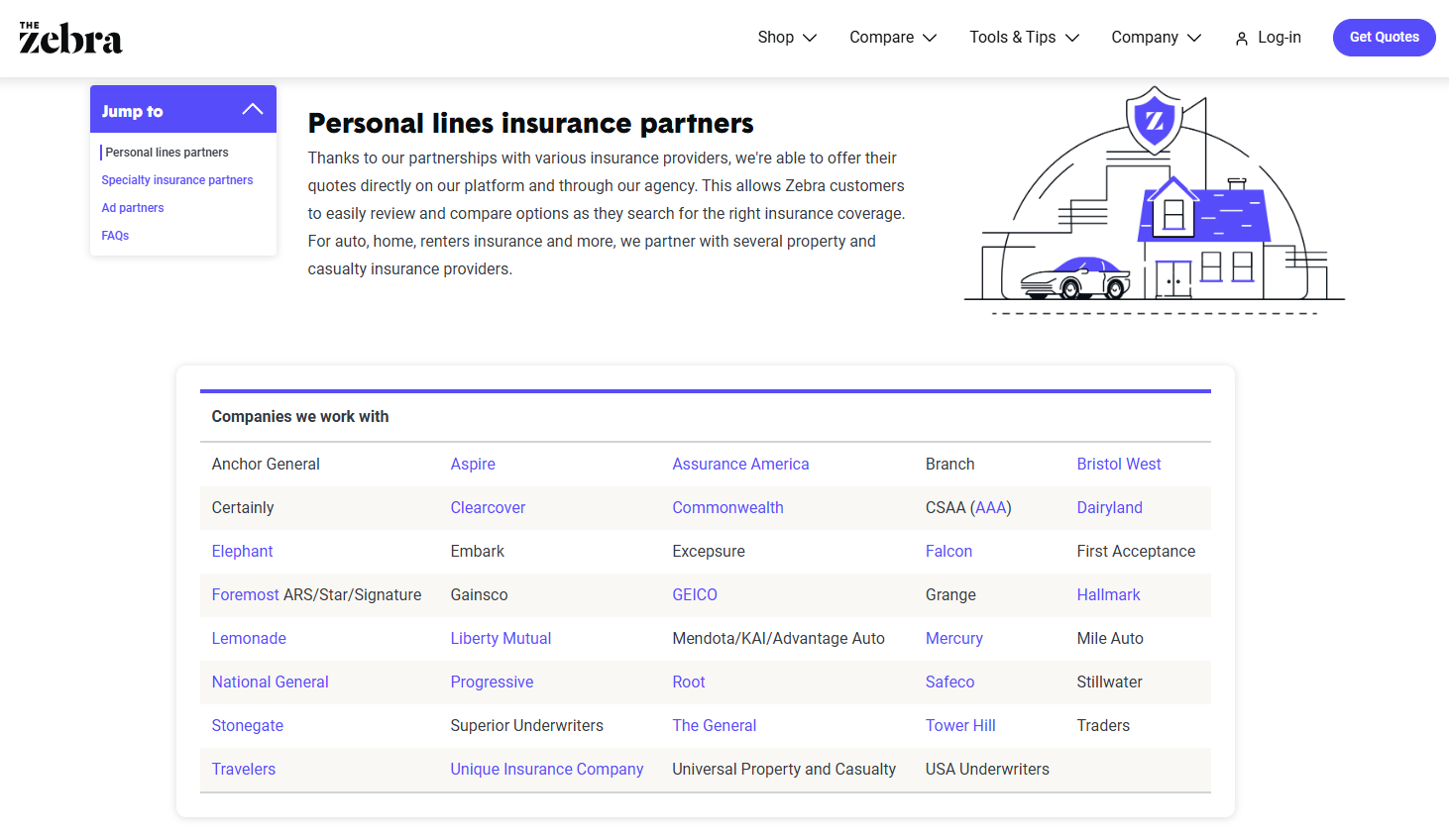 The Zebra Insurance Comparison Review