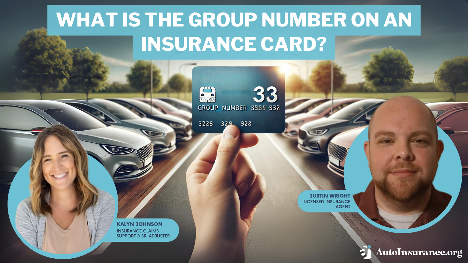 What is the group number on an insurance card?