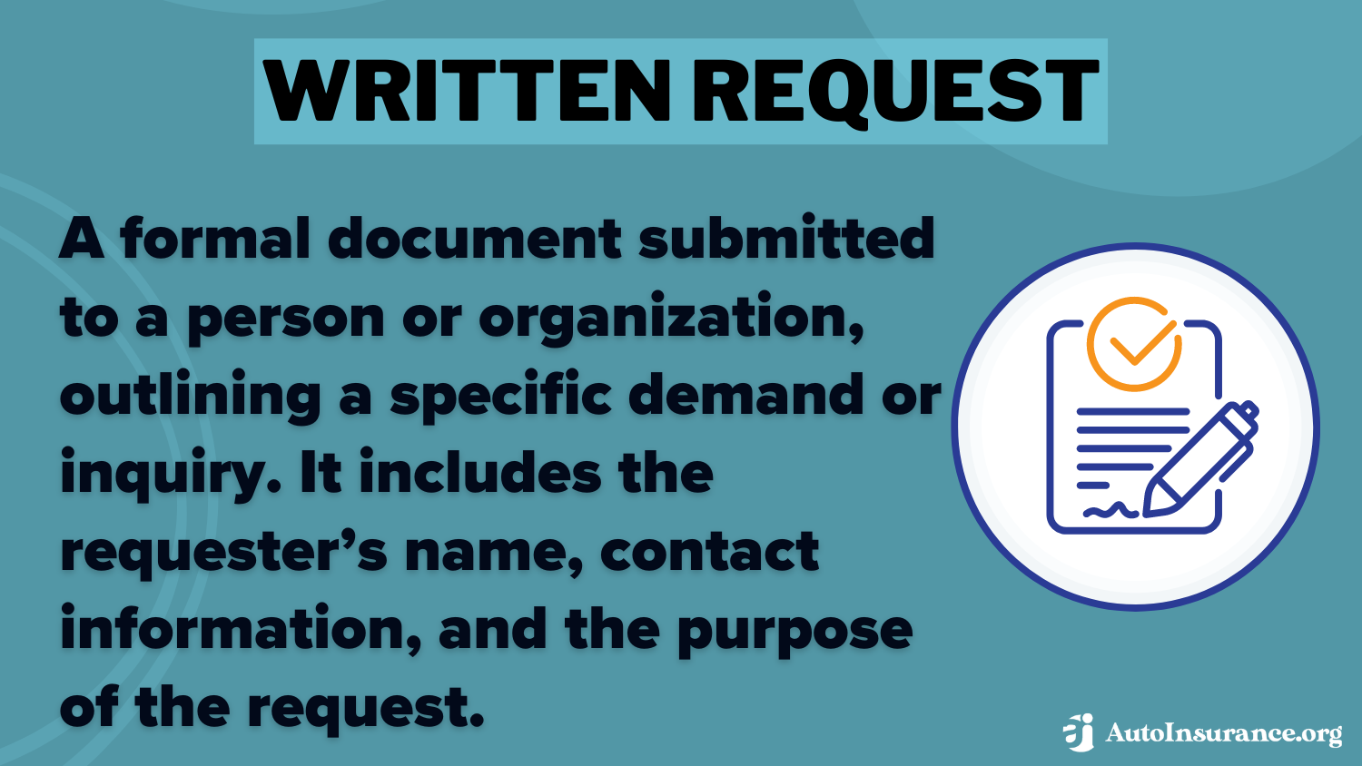 Written Request Definition Card: Can auto insurance companies check your phone records?