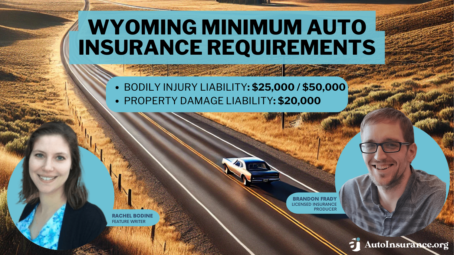 Wyoming Minimum Auto Insurance Requirements for 2024 (Legal WY Coverage Simplified)