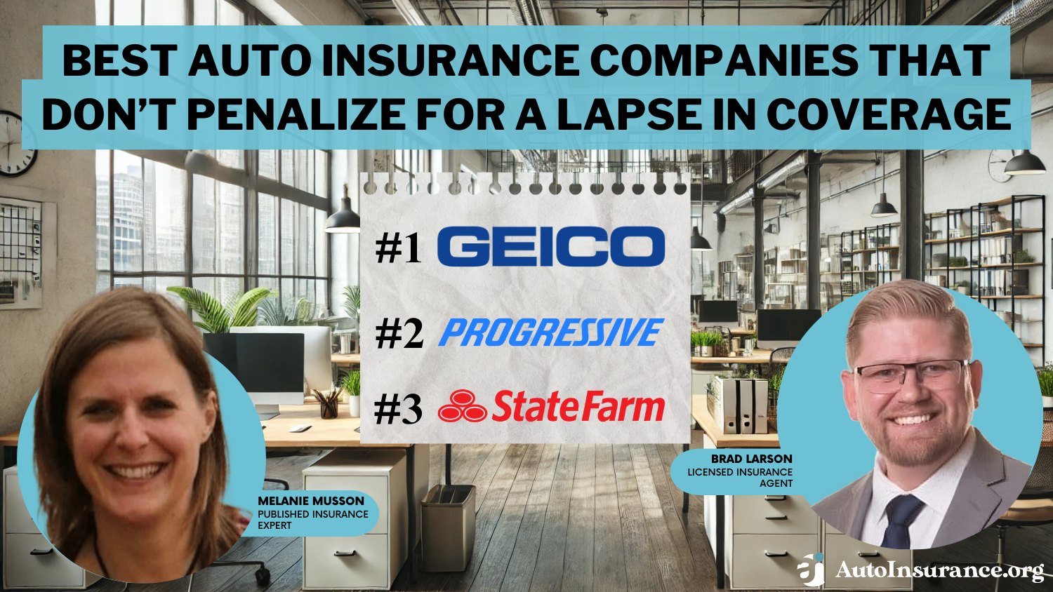 Best Auto Insurance Companies That Don’t Penalize for a Lapse in Coverage