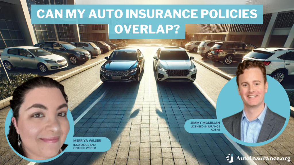 can my auto insurance policies overlap