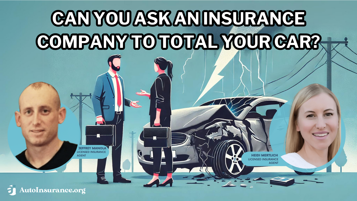 Can you ask an insurance company to total your car?