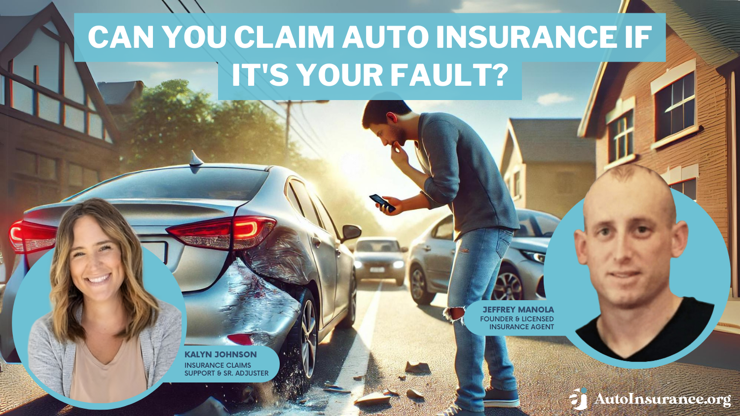 Can you claim auto insurance if it’s your fault?