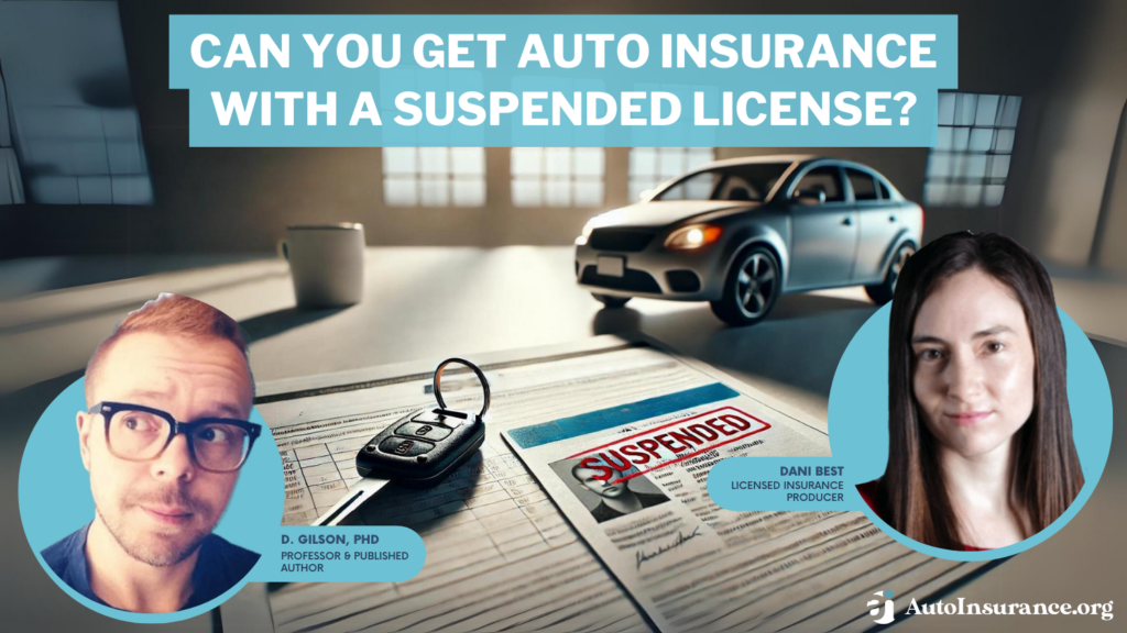 can you get auto insurance with a suspended license