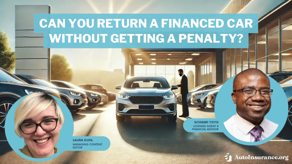 can you return a financed car without getting a penalty