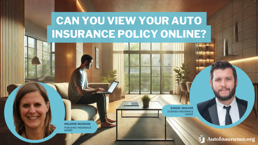 can you view your auto insurance policy online