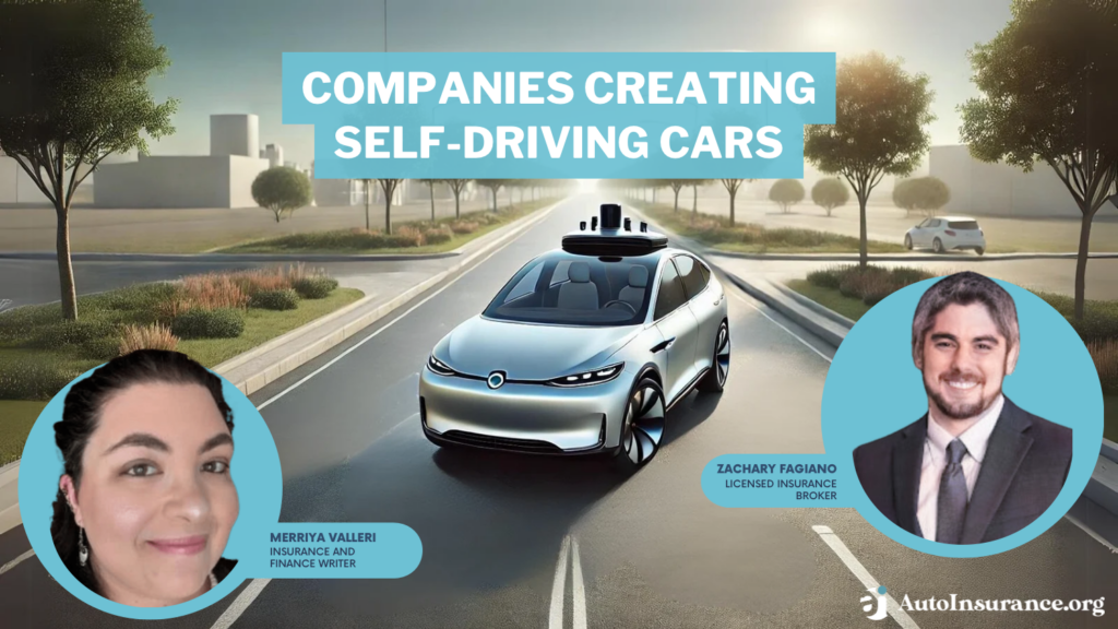 companies creating self-driving cars