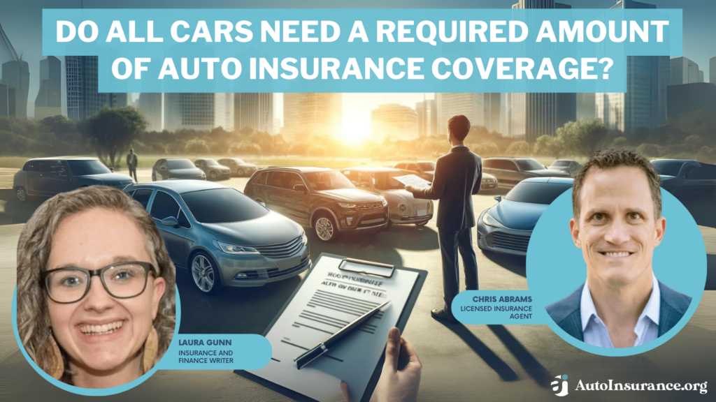 do all cars need a required amount of auto insurance coverage?