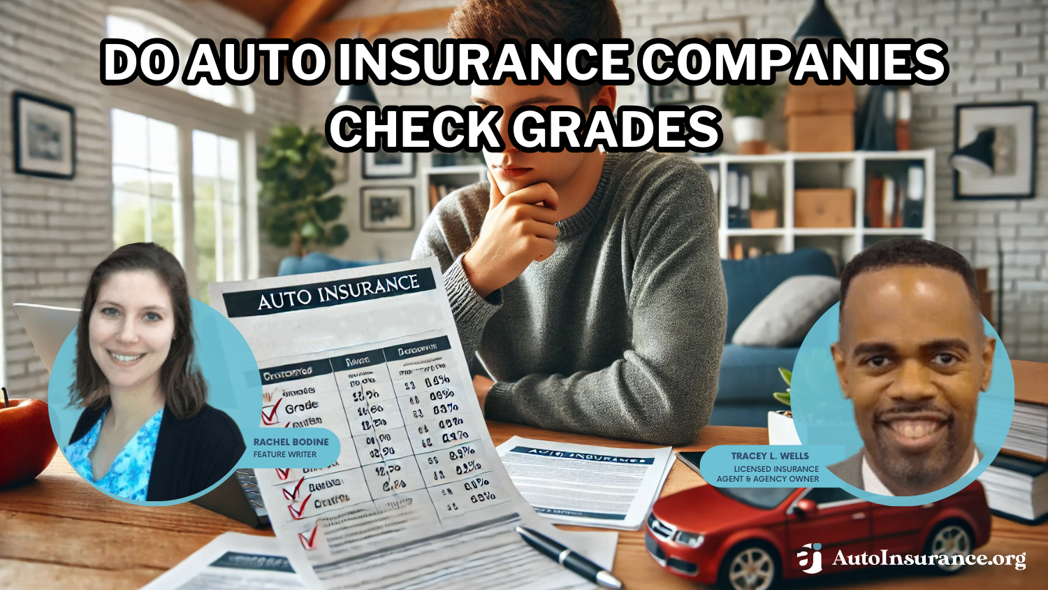 Do auto insurance companies check grades?