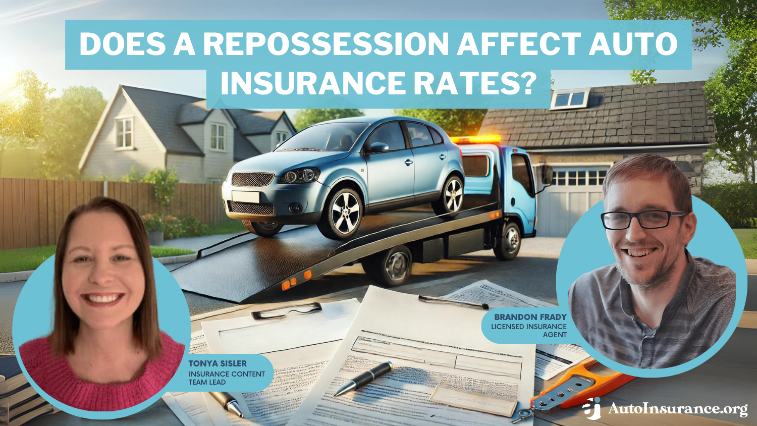 Does a repossession affect auto insurance rates?