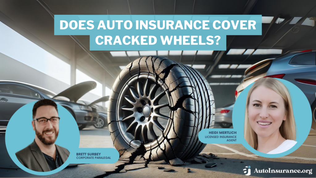 does auto insurance cover cracked wheels