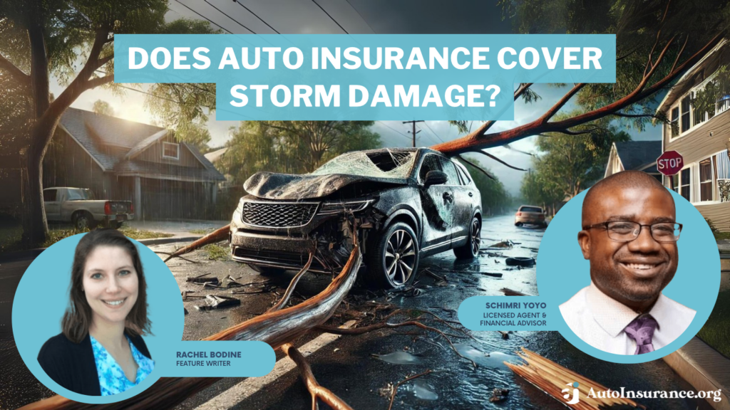 does auto insurance cover storm damage?