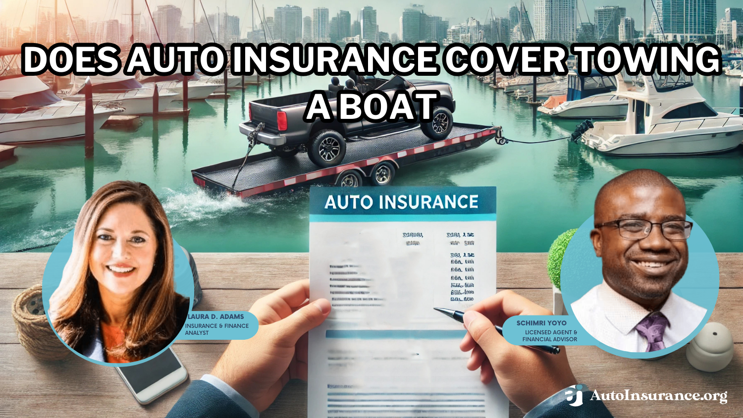 Does auto insurance cover towing a boat?