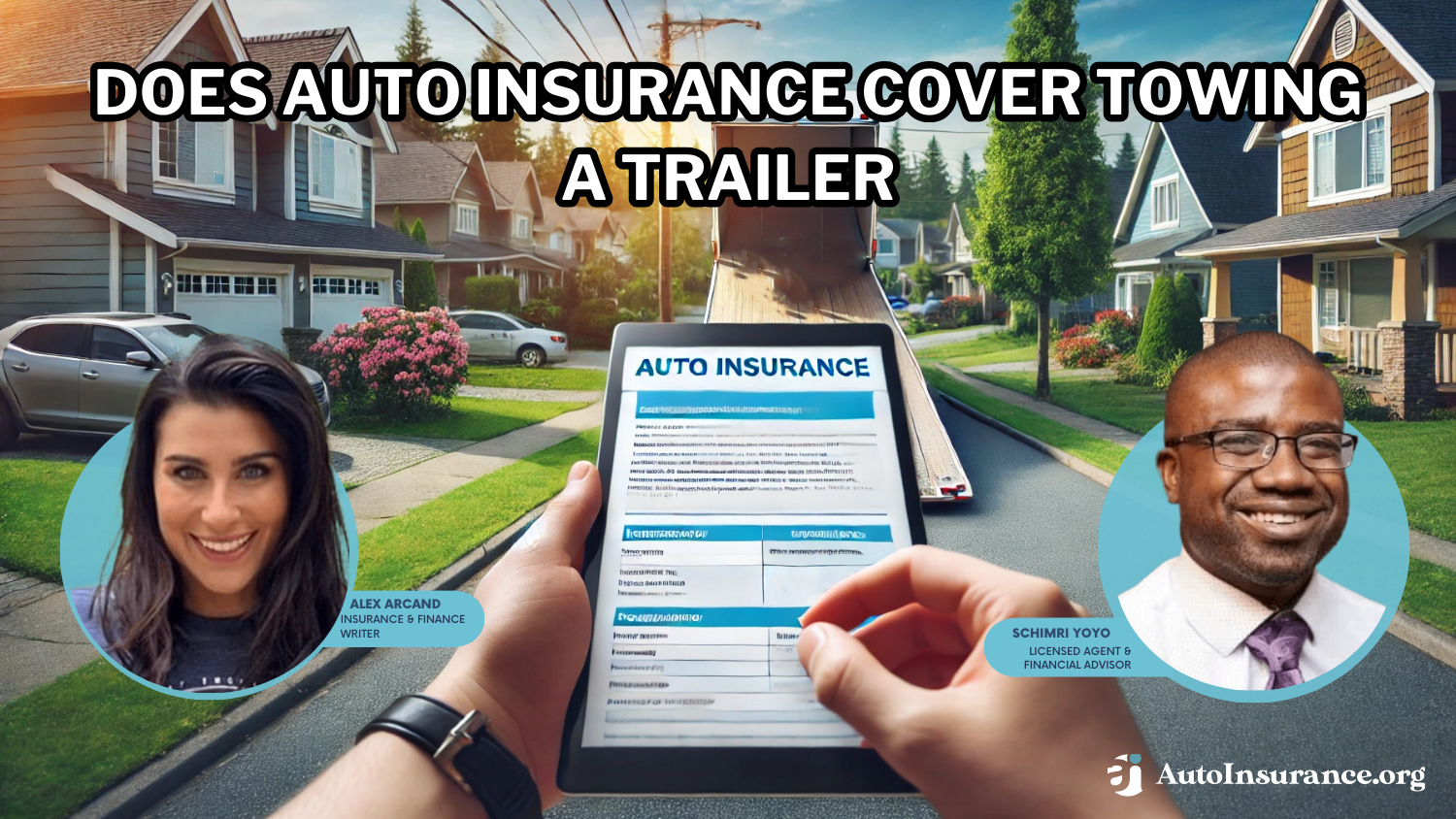 Does auto insurance cover towing a trailer?