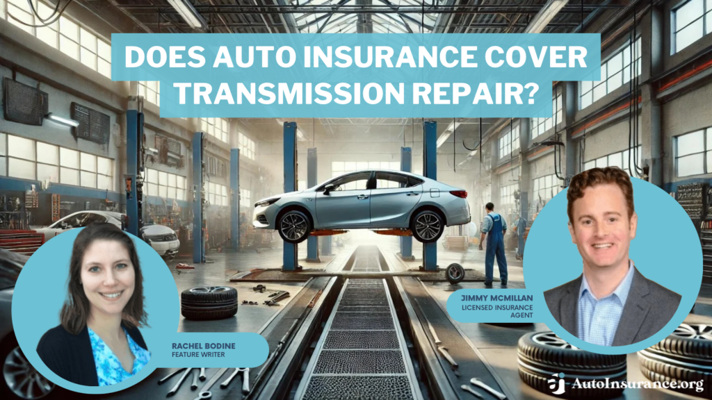 does auto insurance cover transmission repair