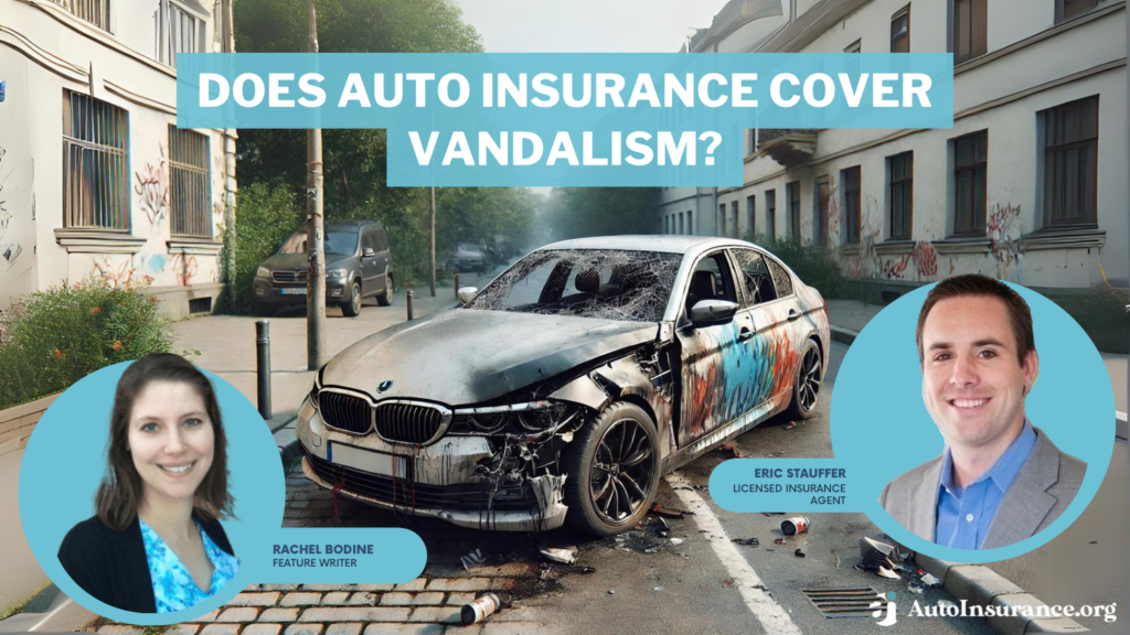 does auto insurance cover vandalism?