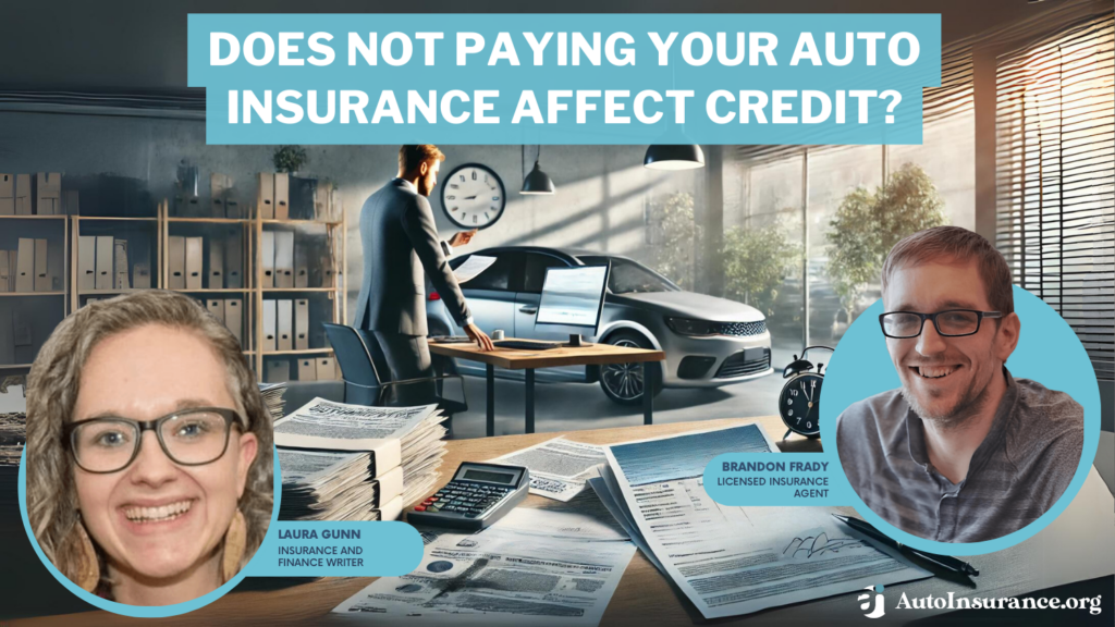 does not paying your auto insurance affect credit?