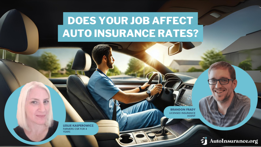 does your job affect auto insurance rates?