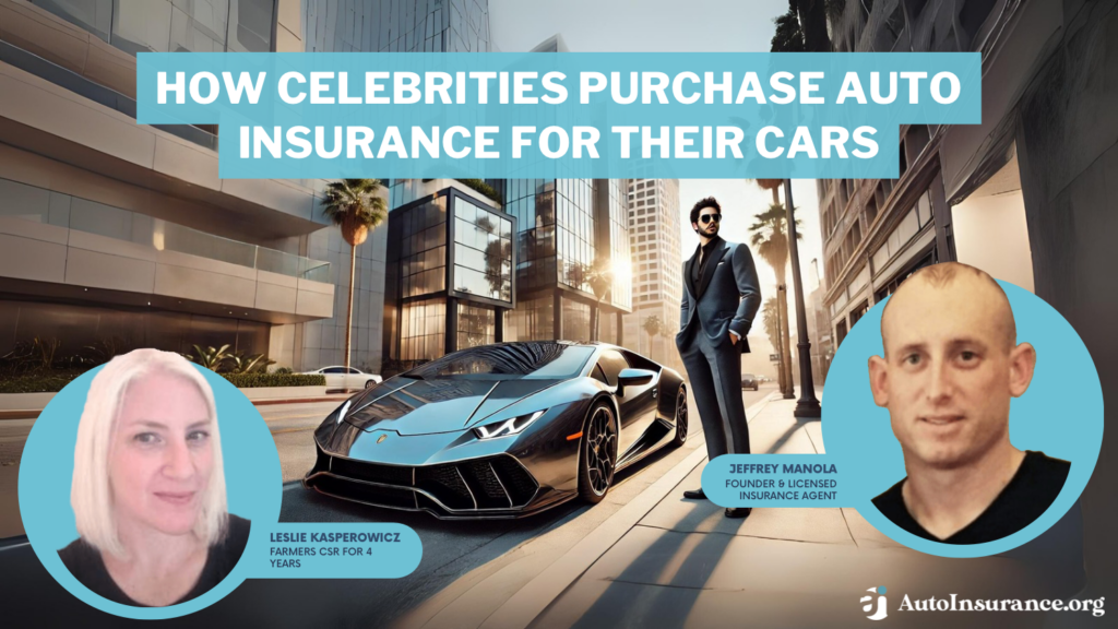 how celebrities purchase auto insurance for their cars