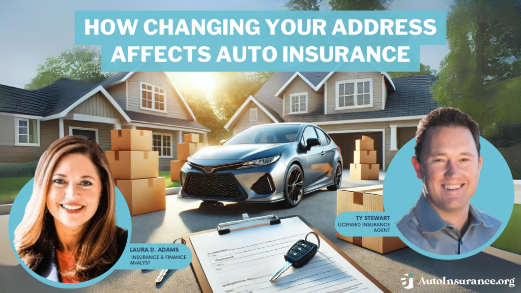 how changing your address affects auto insurance