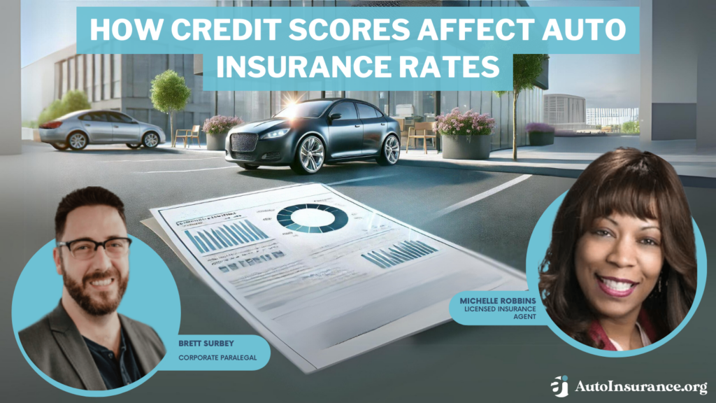 how credit scores affect auto insurance rates