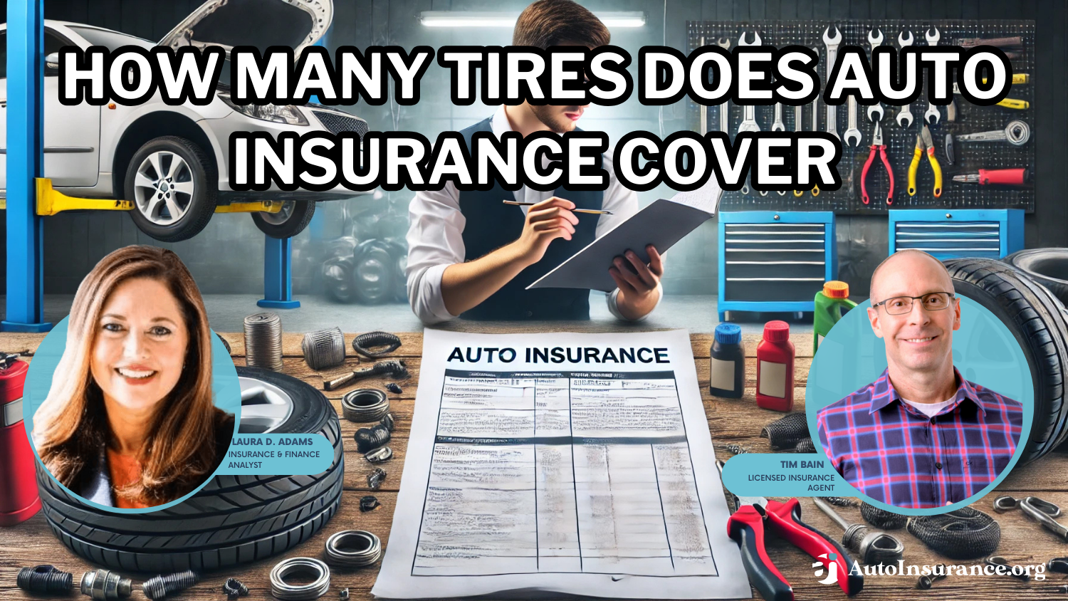 How many tires does auto insurance cover? (2024)