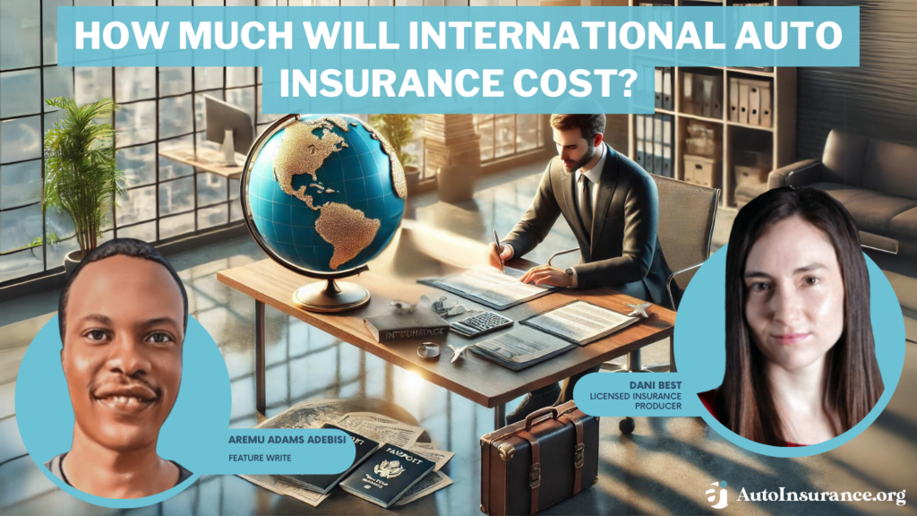 how much will international auto insurance cost