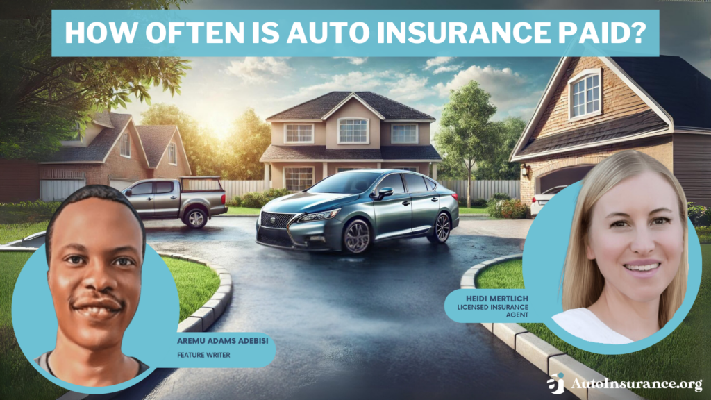 how often is auto insurance paid