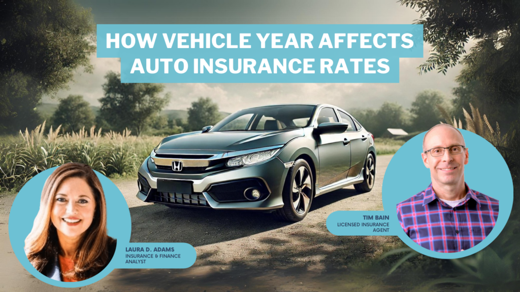 how vehicle year affects auto insurance rates