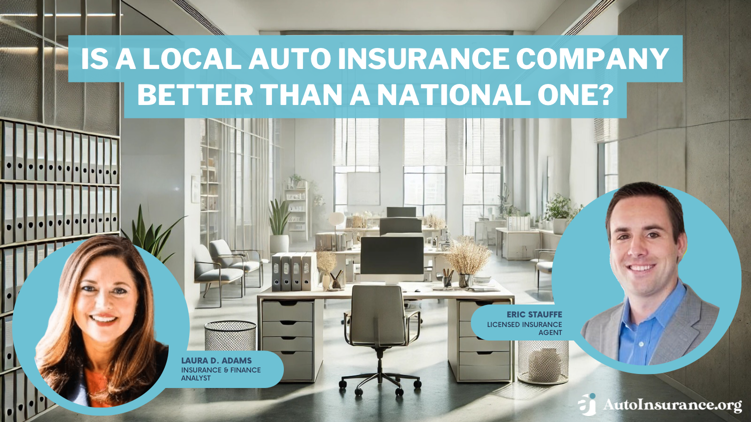 Is a local auto insurance company better than a national one?