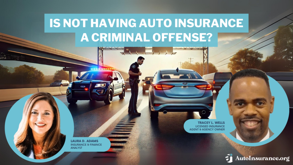 is not having auto insurance a criminal offense